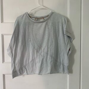 SHEIN Light Gray Short Sleeve Tee